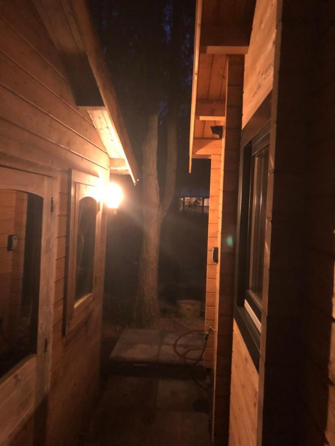 Kom tot rust op de Veluwe in nieuwe unieke blokhut Villa Putten Buitenkant foto